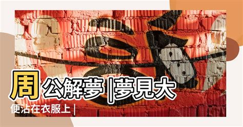 夢見屎沾身|夢見糞、屎、尿、大便、小便、上廁所